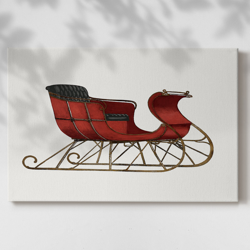 Art de Noël des Fêtes de Noël III - Toile tendue avec châssis - XXV III, H 16 po x l 24 po