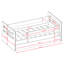 Molly Drawer Convertible Bed and Mattress-2081613649-2081613661