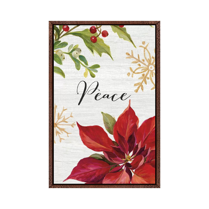 Christmas Moments II by Silvia Vassileva - Floater Frame Gallery-Wrapped Canvas Giclée on Canvas, Brown
