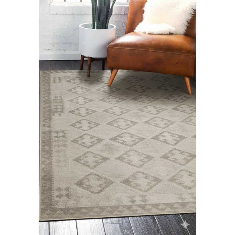 Tapis gris Shouko, Rectangle de 10 pi x 14 pi