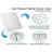 Rain Adjustable Shower Head 1.8 GPM-86763646