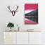 The Pink Forest Angles In Abstract - Wrapped Canvas-55299588