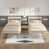 Natural Wood/White