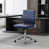 Bleu / chrome