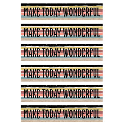 Wonderfully Wild Make Today Wonderful Banner