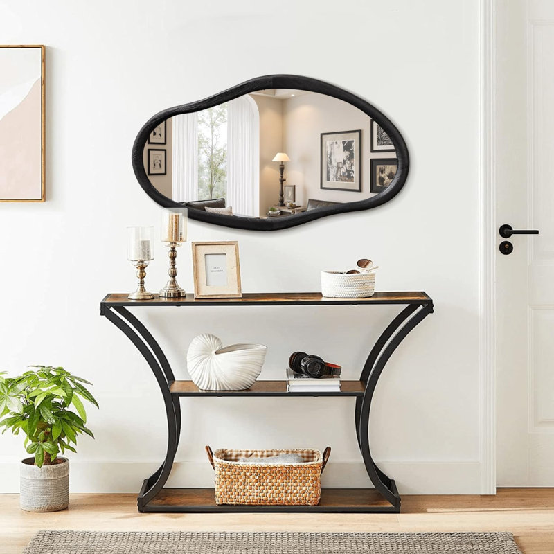 Irregular Mirror, Black