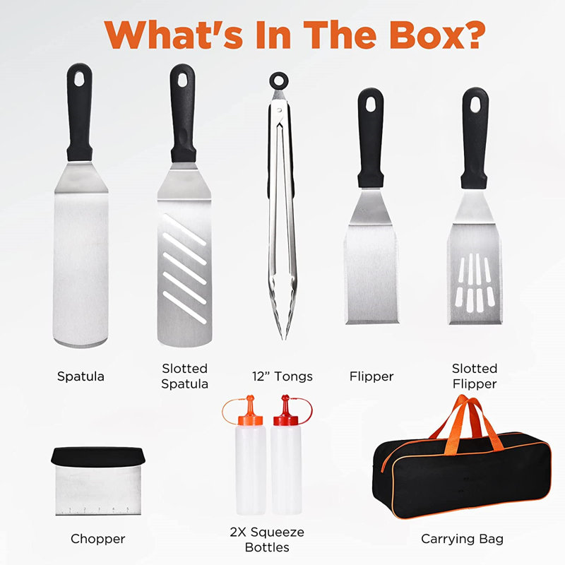 Dishwasher Safe Grilling Tool Set