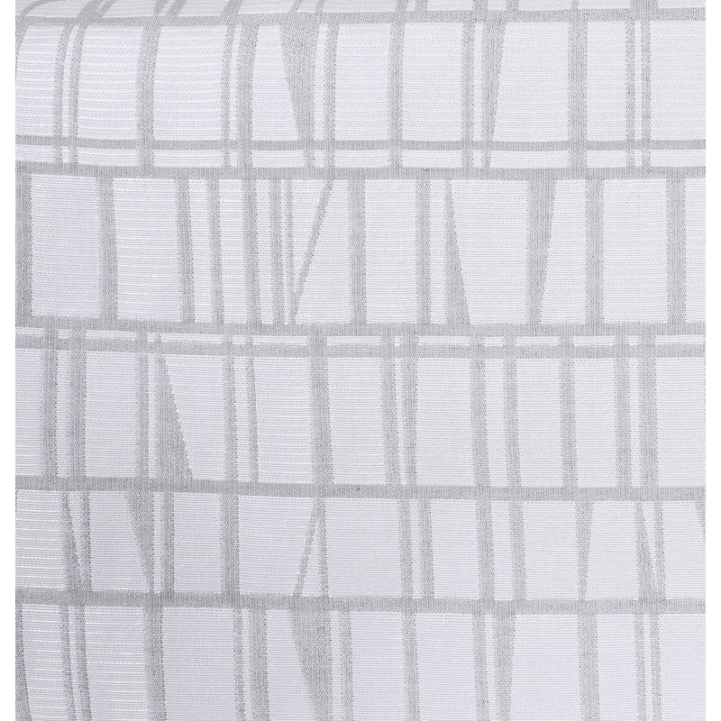 Hartsville Geometric Table Runner, Gray