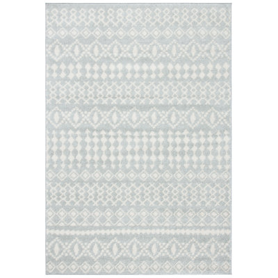 Lorenco Power Loom LightGray/Ivory Rug