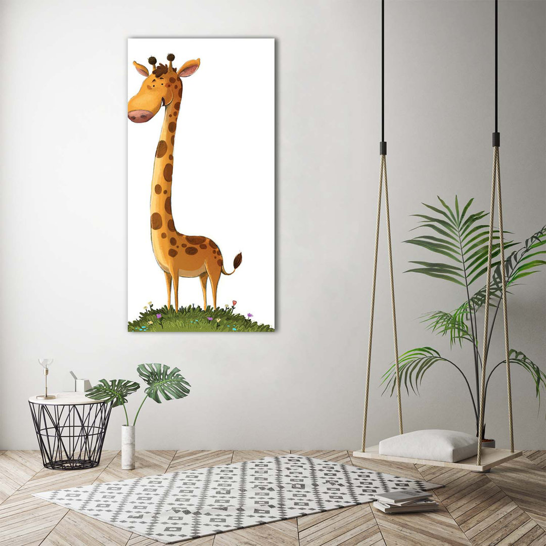 Giraffe - Kunstdrucke auf Segeltuch