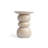Stephanos Effect Stool End Table Durable Weatherproof Indoor and Outdoor Side Table-2062550464