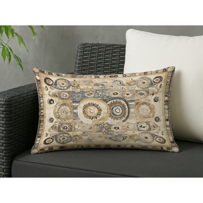 Energetic Streak Indoor And Outdoor Pillow, Rectangle 20"H x 14"W