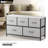 Nilio 5 Drawer 39.5" W Iron Chest-1078549072