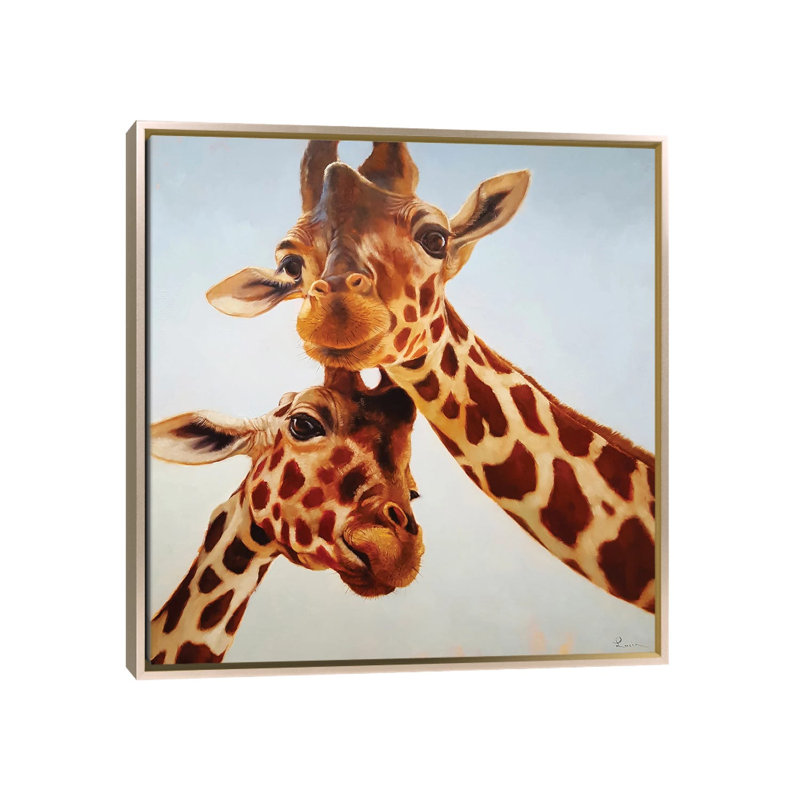 Soulmate II, Champagne Floater Framed, 37'' H x 37'' W