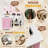 Immersive Wooden Play Kitchen with Removable Sink, Clicking Knobs & Curtained Storage, Realistic Pretend Toys, a Perfect Christmas Gift, to Keep Playroom Tidy (pink)-118677358