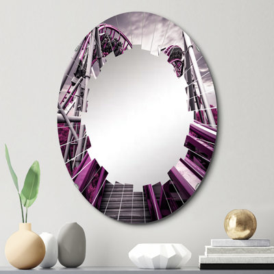 Champard - Miroir mural ovale Â« Architecture Â»