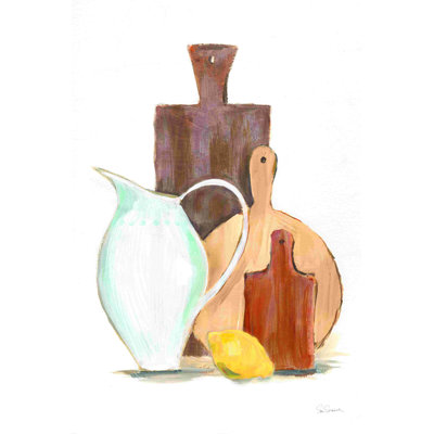 «Marnies Kitchen II» par Sue Schlabach, reproduction sur toile tendue