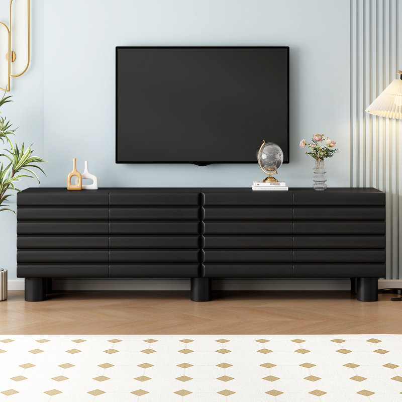 Tv Stand For Tvs Up To 75", Black