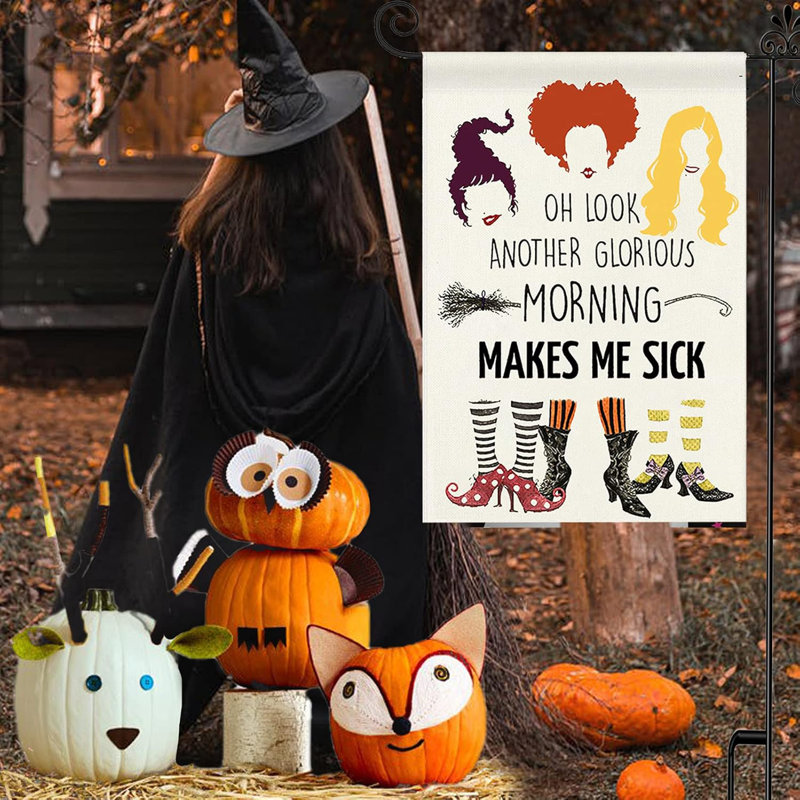 Drapeau d'Halloween Halloween Hocus Pocus
