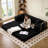 78" King Size Convertible Sleeper Sofa Bed With 2 Pillows, Corduroy Folding Mattress Couch, No Assembly Required , Floor Sofa Lounge Couch For Living Room Small Spaces-92042107