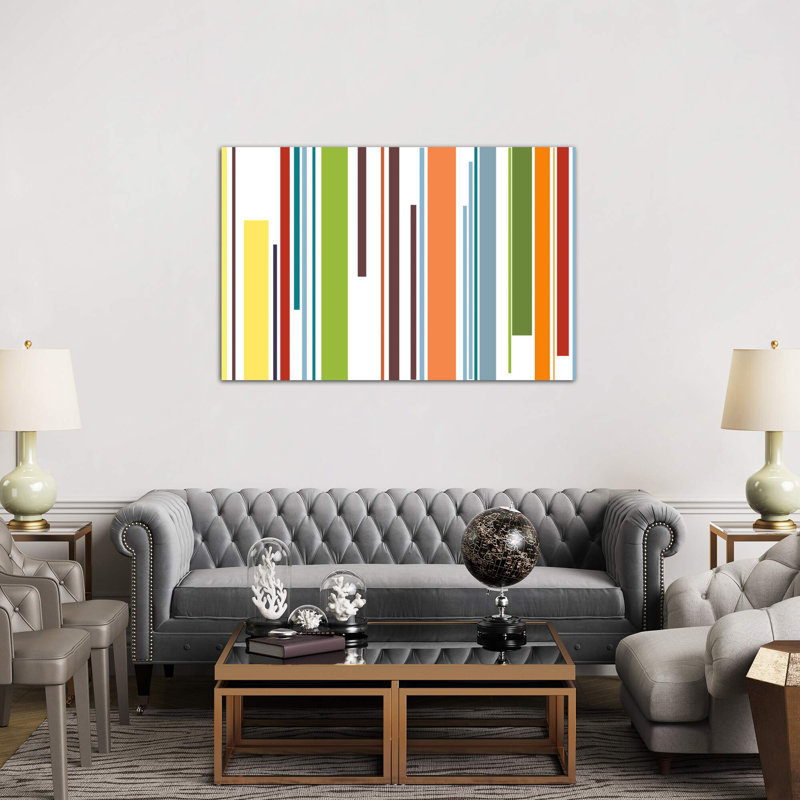 Piano Keys - Print on Canvas, 66.04 cm H x 45.72 cm W x 1.91 cm D, No Frame