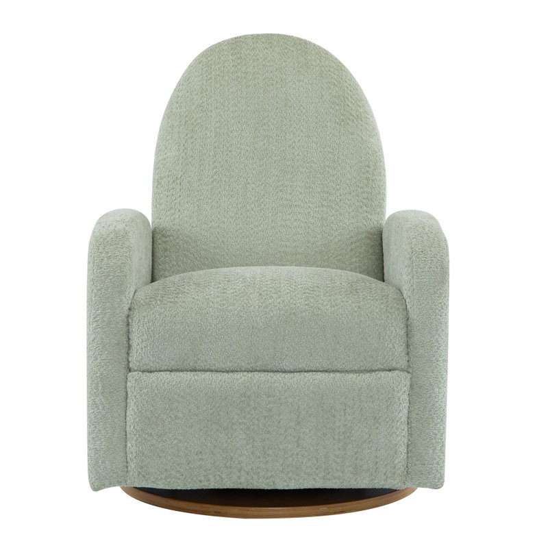 360 Swivel And Glider Recliner Chair-Green, Light Green