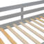 Twin over Twin Bunk Bed with 4 Drawers and 3 Shelves-1258991506