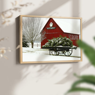 Chirstmas Art-DLIV -Framed Print - Restickable