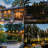 Outdoor String Light Set 14 Ft with 10 Clear S14 Incandescent Bulbs and E26 Sockets