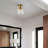 Davida Glass Semi Flush Mount