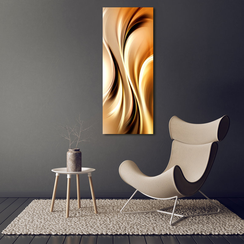 Abstract Waves - Wrapped Canvas Print