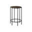 Table d'appoint, bout, rond, table d'appoint, petite, lampe, salon, chambre à coucher, table de chevet, contemporain-199699308