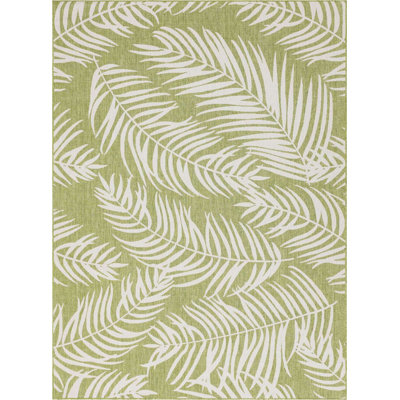 Outdoor Kona Area Rug Foliage Color