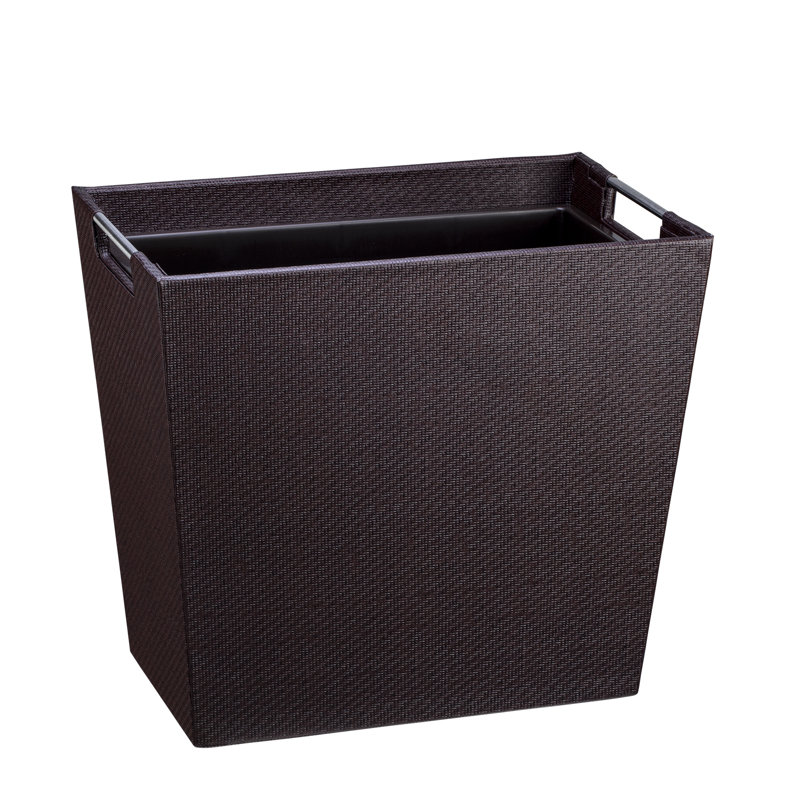 Corbeille pour déchets 4 gallons Zhanelle, Chocolat