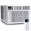 Climatiseur de fenêtre 10 000 BTU, climatiseur de fenêtre intelligent, refroidit jusqu'à 450 pieds carrés avec télécommande et contrôle d'application Wi-Fi, minuterie 24H, redémarrage automatique, fonctionnement silencieux, 3 vitesses de ventilateur réglables et réglages de refroidissement