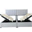Lit plateforme à plateau-coussin amélioré avec système de rangement hydraulique-121110690