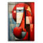 Art mural en verre Ivy Bronx «The Abstract Face» par Andreas Magnusson-1343163347
