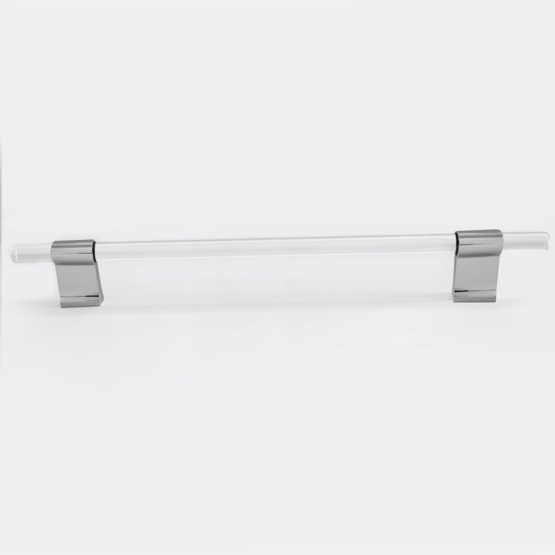 Poignée barre 12,6 po Lena, Chrome poli