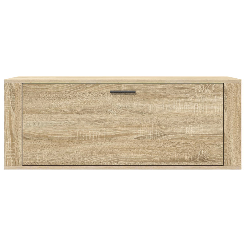 6 Pair Shoe Storage Cabinet, Sonoma Oak