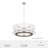 Langwood 4 - Light Unique / Statement Drum Chandelier-63793831