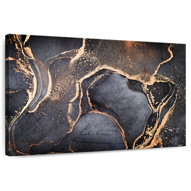 Rose Gold Abstract