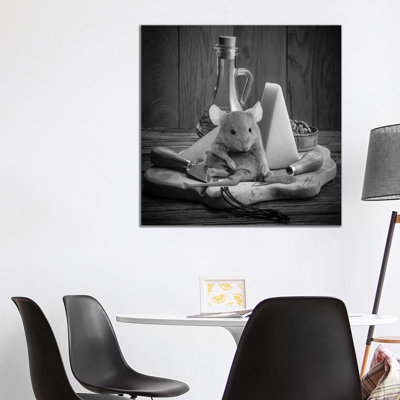 Glutton II by Kathrin Federer - Wrapped Canvas Print