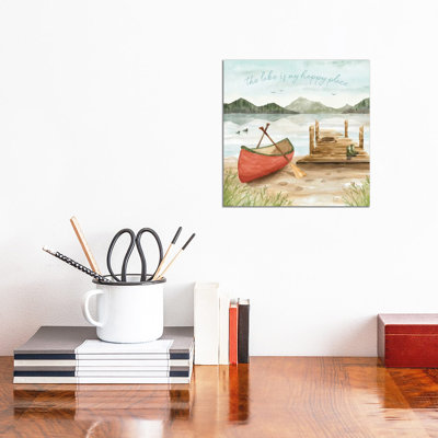 Lake Love III by Dina June - Wrapped Canvas Gallery-Wrapped Canvas Giclée