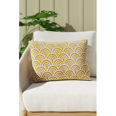 Abstract Outdoor Throw Pillow