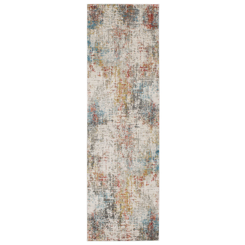 Marseille Modern Abstract Area Rug, Runner 2'6" x 8'