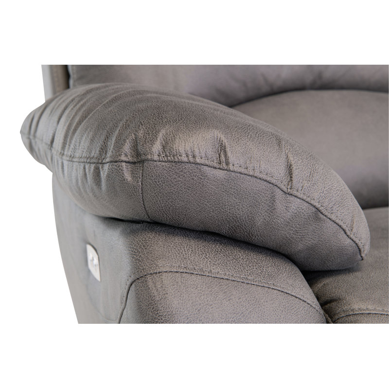 Pickell 152cm Wide Standard Recliner, Grey