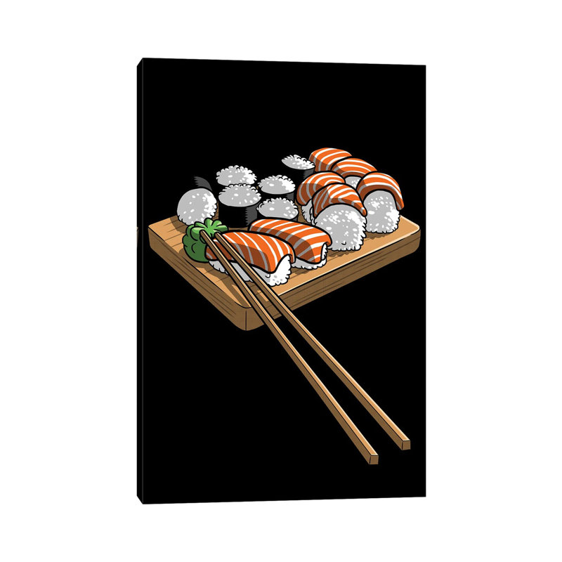 Sushi Nice by Alberto Perez - Wrapped Canvas Print, 66.04 cm H x 45.72 cm W
