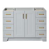 48" Single Bathroom Vanity Base Only