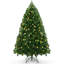 Arbre de Noël 6 pi avec 800 branches, 300 lumières pour la maison, le bureau et les fêtes-1007869005