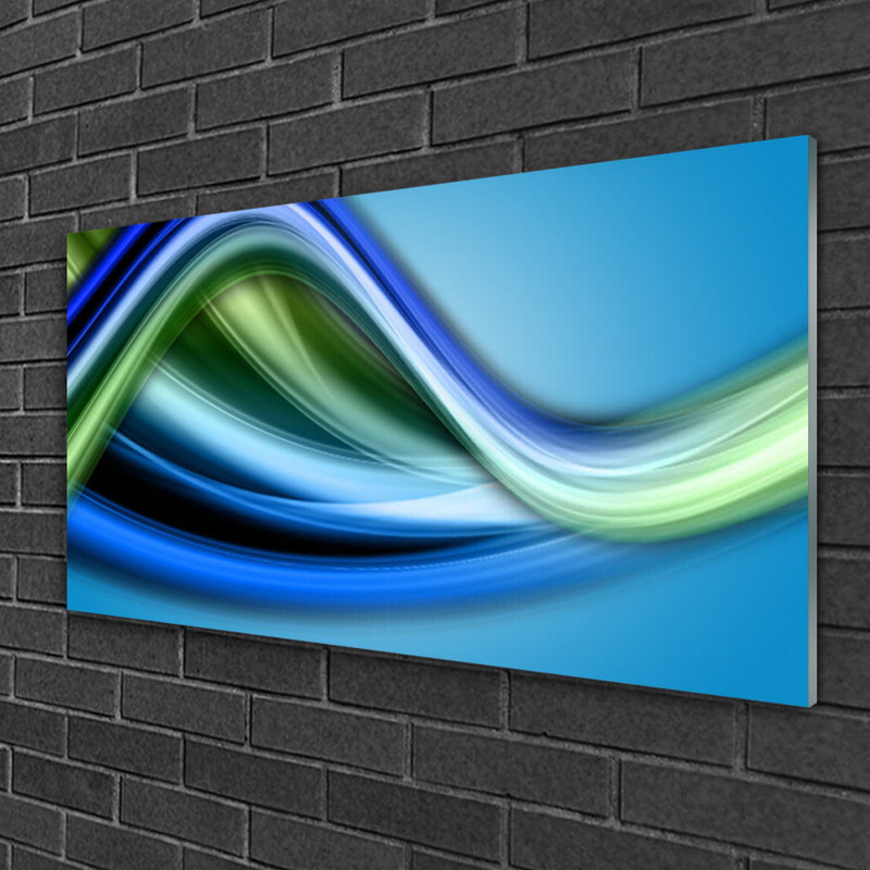 Art Abstraction - No Frame Print on Glass